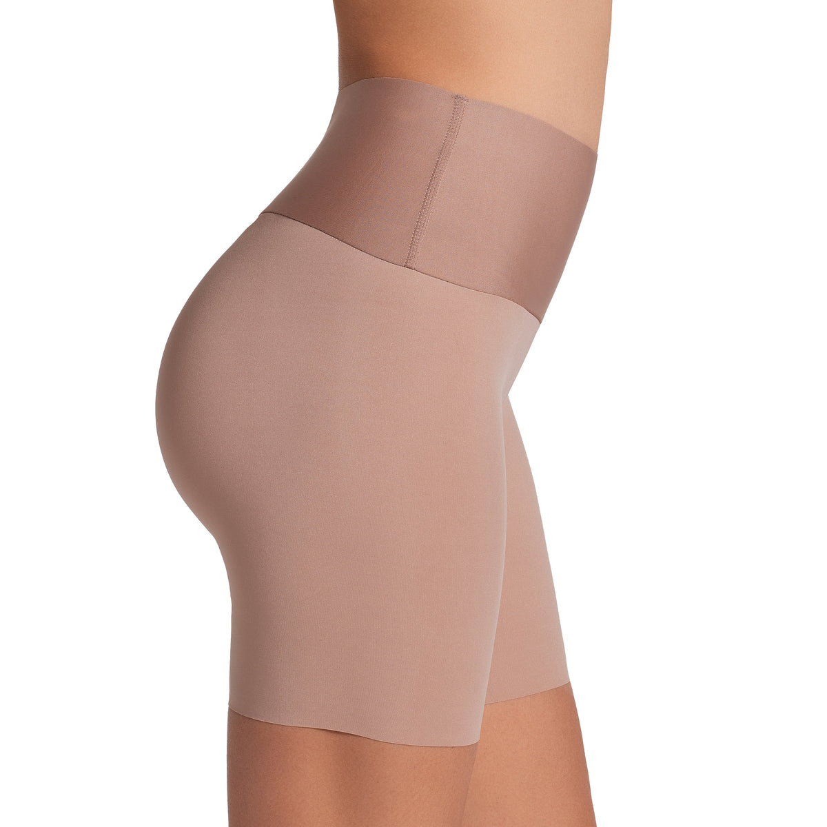 Beige shapewear on a white background
