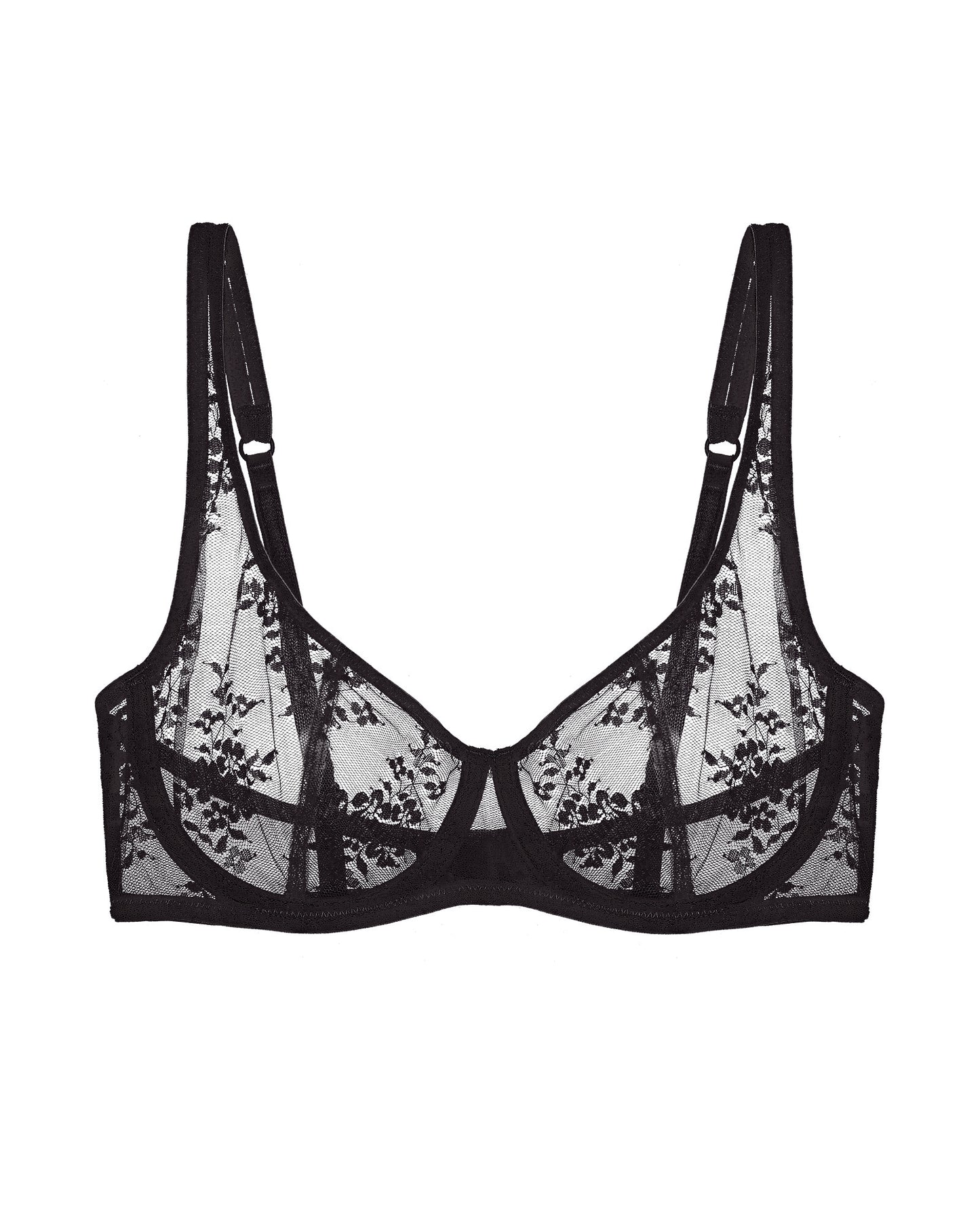 Romy Demi Bra - Black