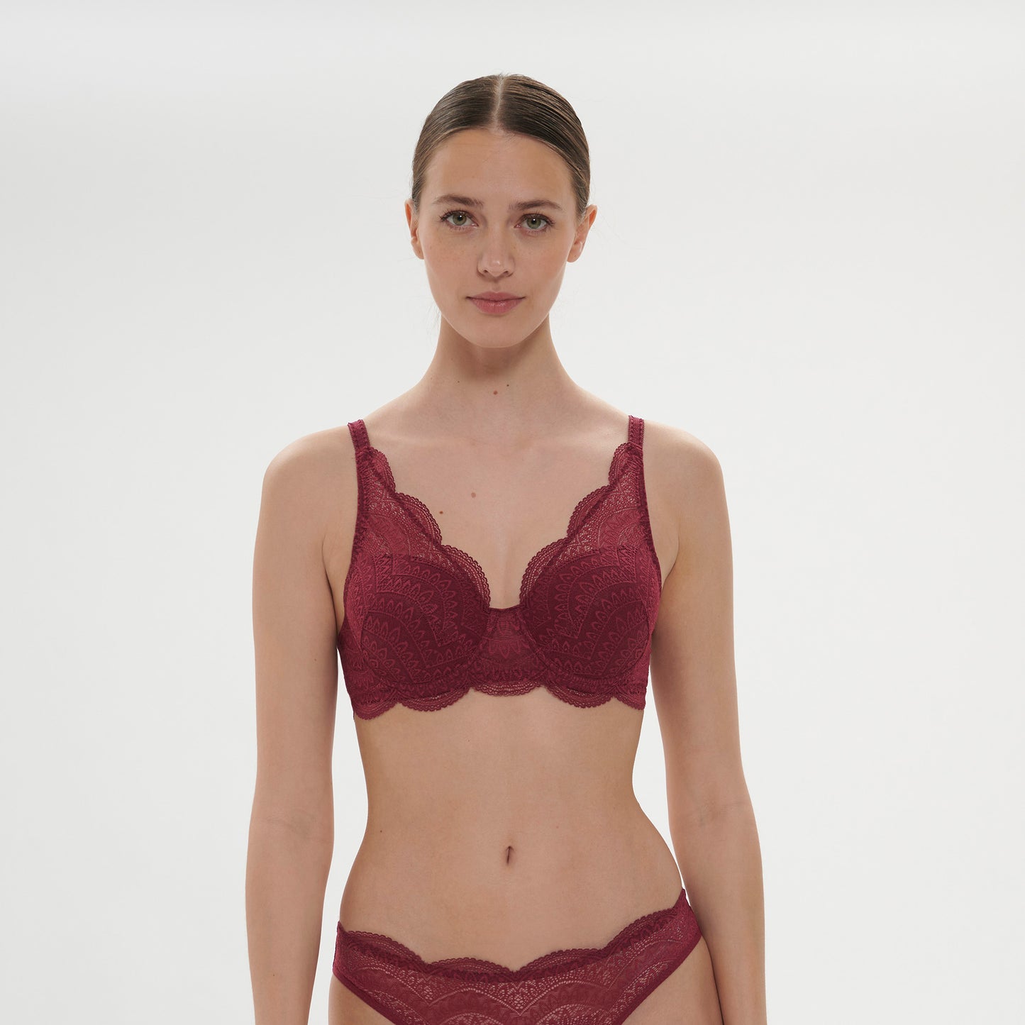 SALE - Karma Full Cup Bra - Rouge Spinell
