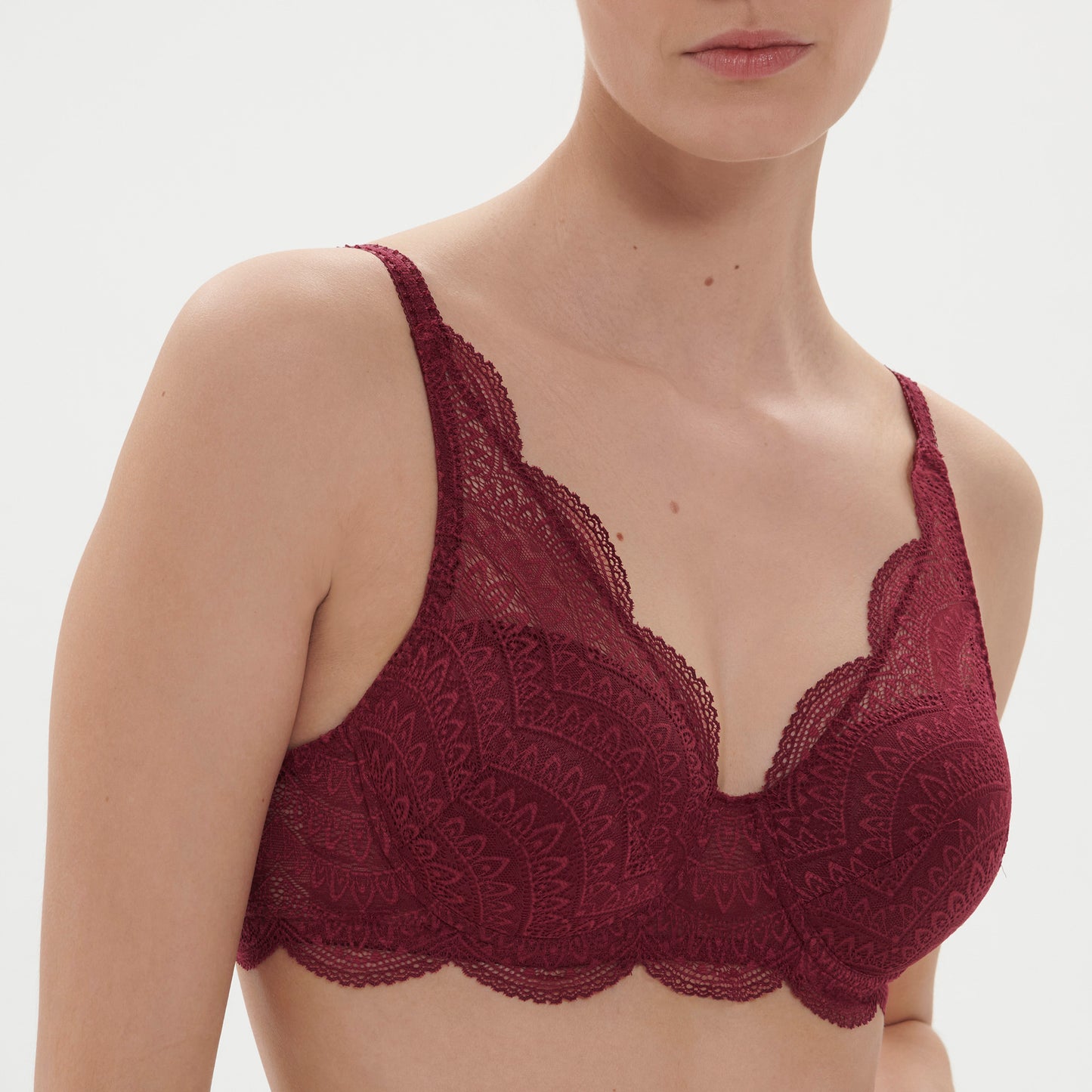 SALE - Karma Full Cup Bra - Rouge Spinell