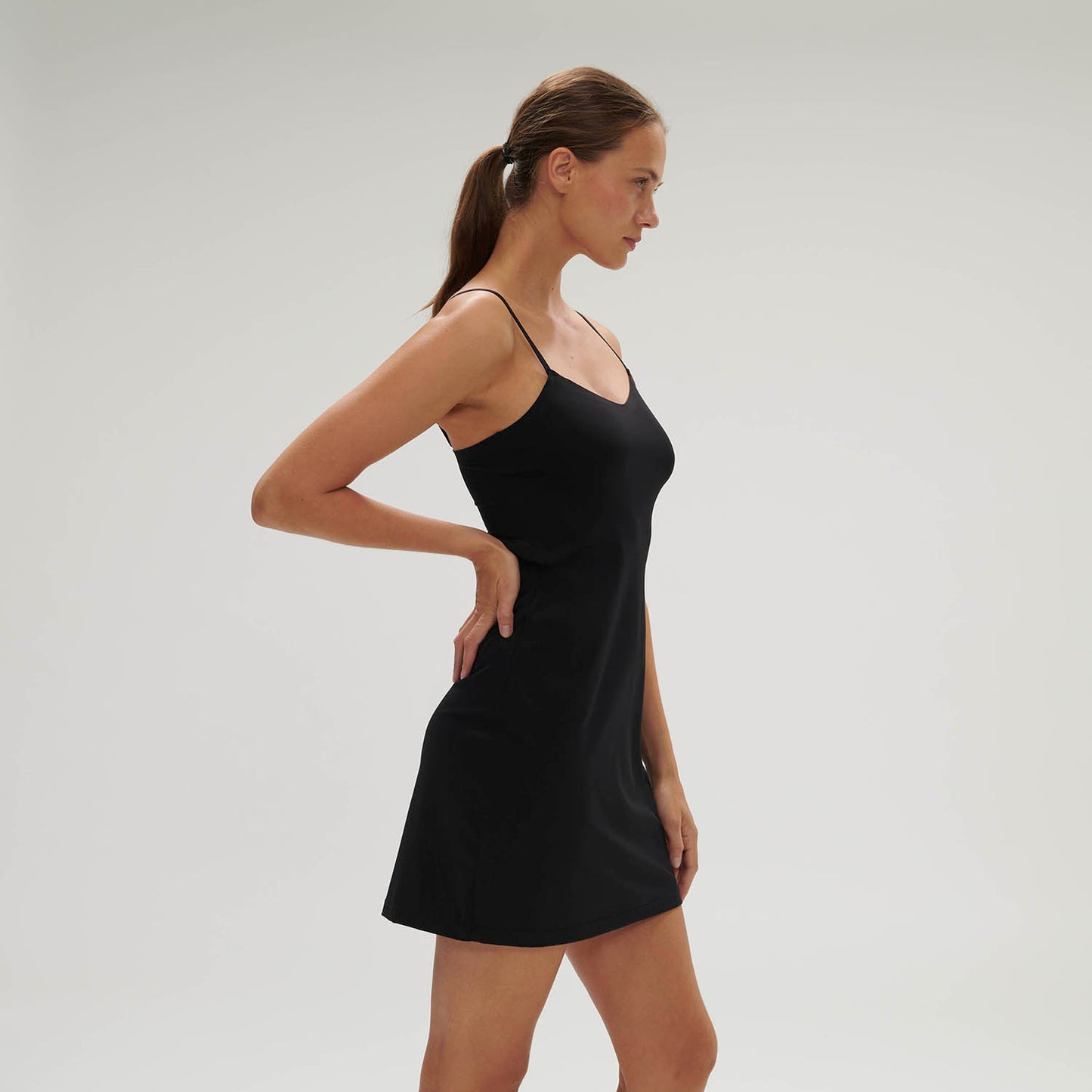 Essentiel Slip Dress - Black