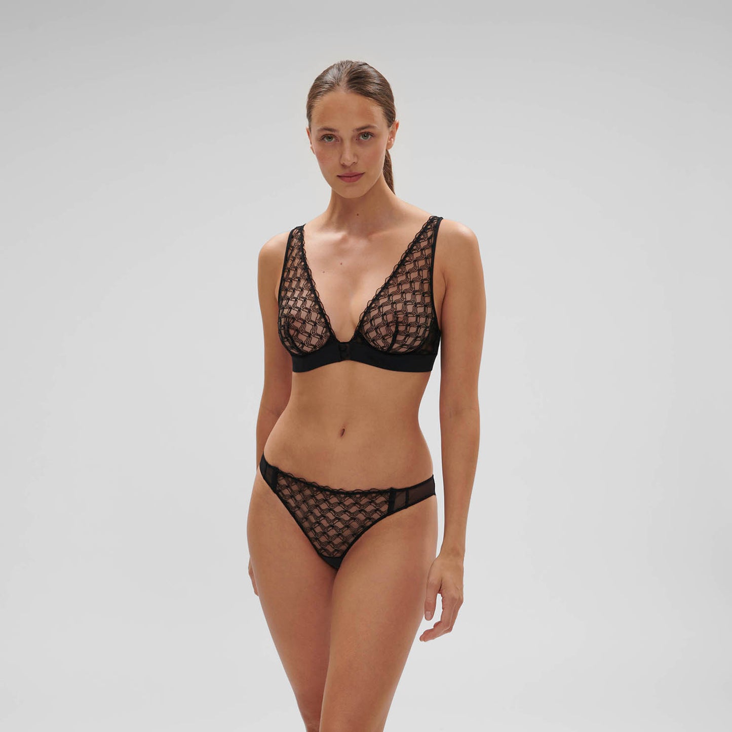 SALE - Rose Triangle Bra