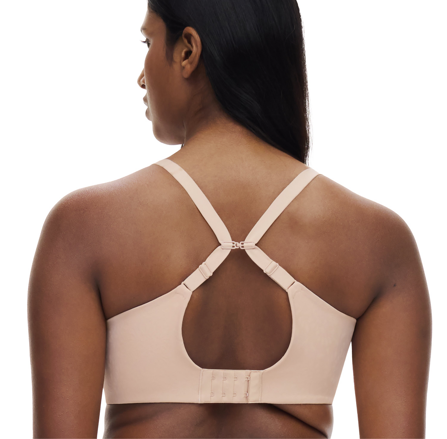 Comfort Chic Back Smoothing T-Shirt Bra - Nude Rose