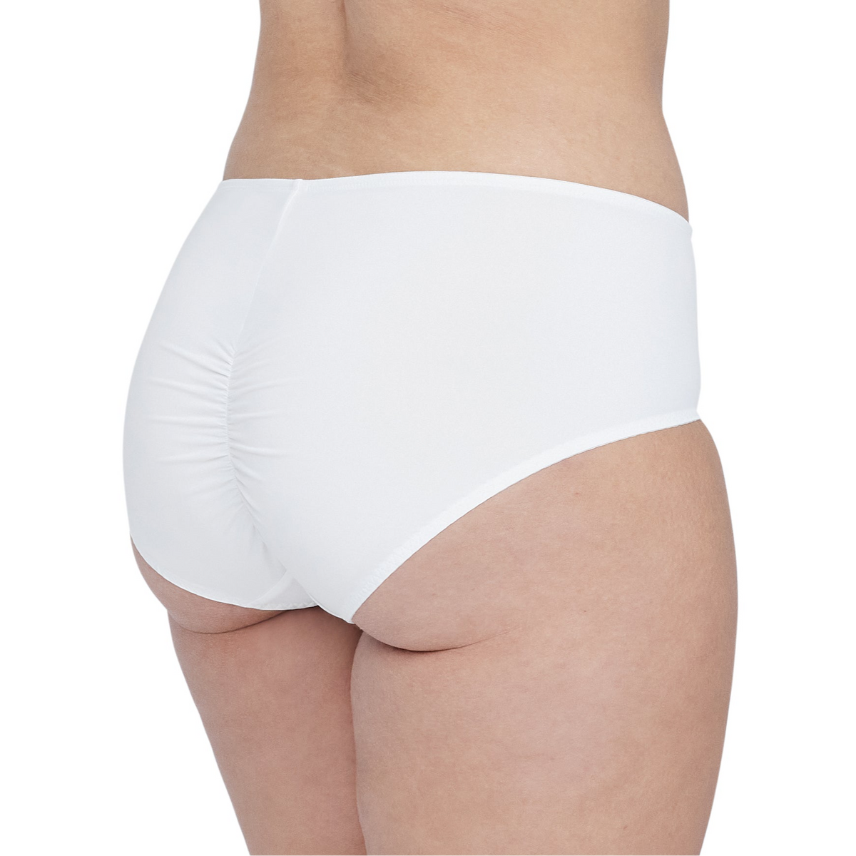 White underwear on a white background