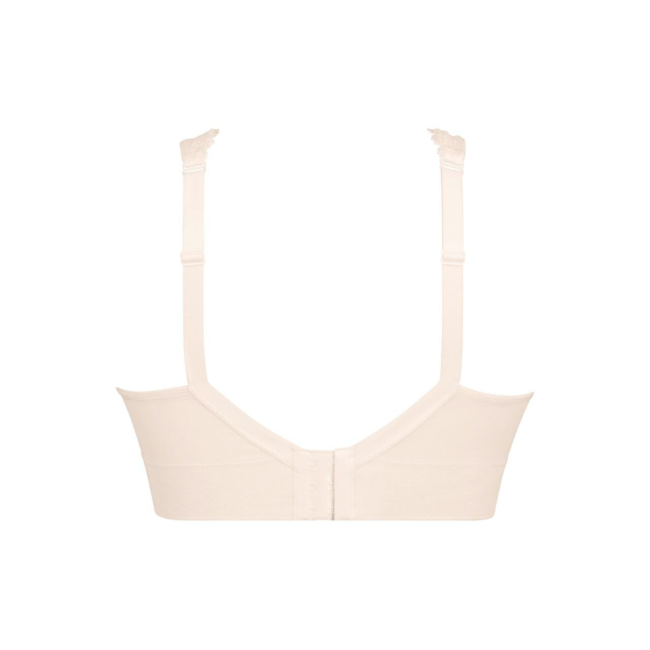 Beige bralette on a white background