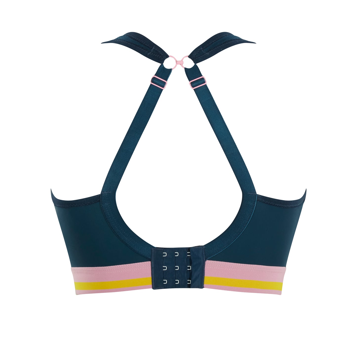 SALE - Non Wired Sports Bra - Retro Blue