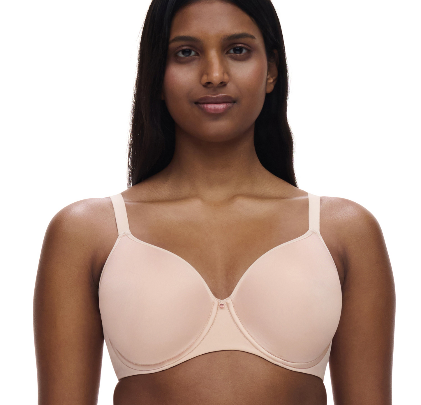 Comfort Chic Back Smoothing T-Shirt Bra - Nude Rose