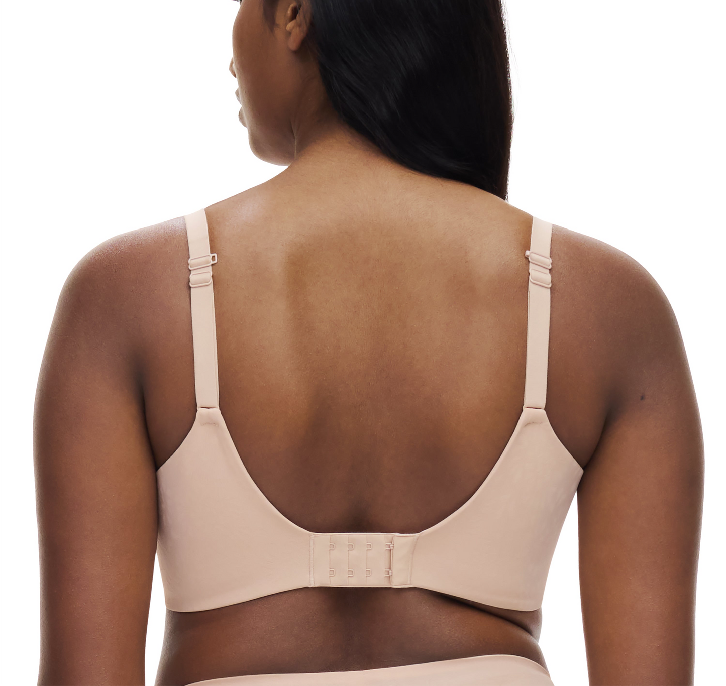 Comfort Chic Back Smoothing T-Shirt Bra - Nude Rose