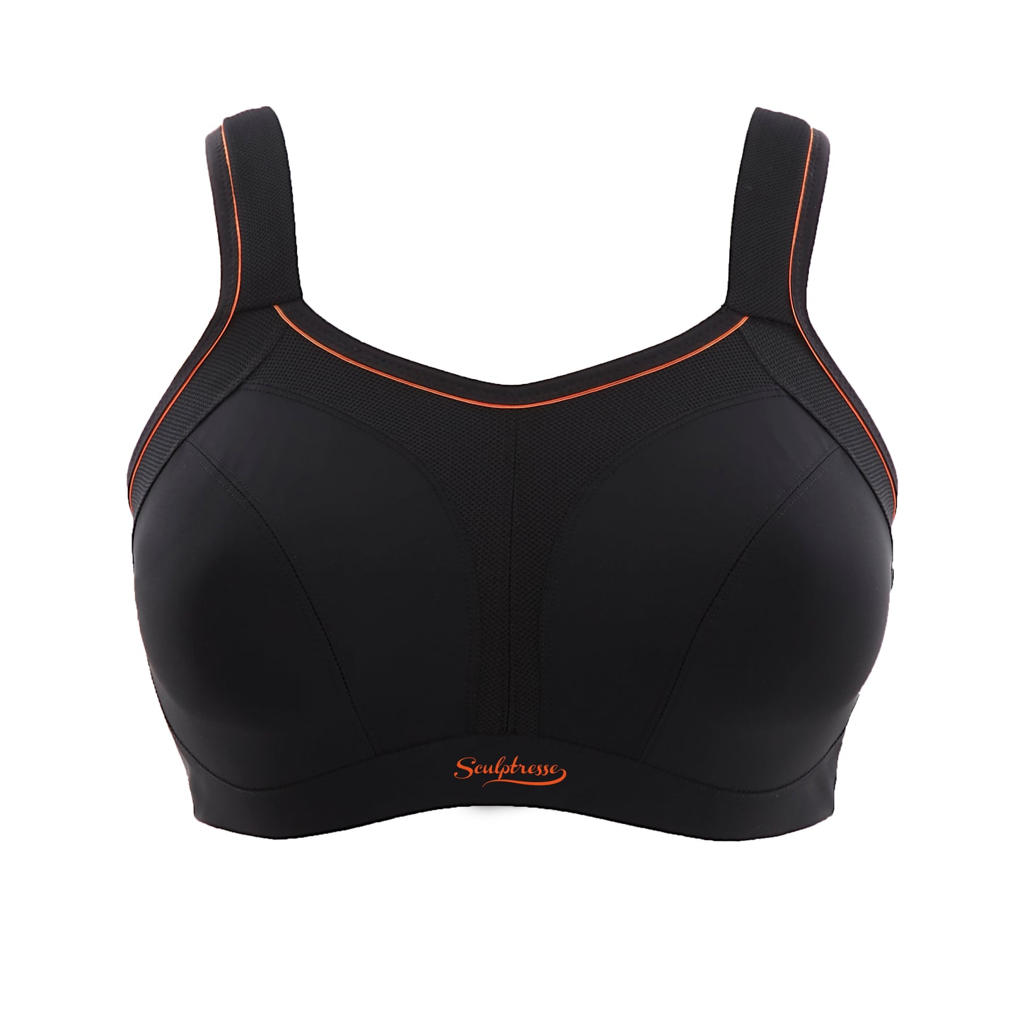 Wired Non Padded Sports Bra - Black
