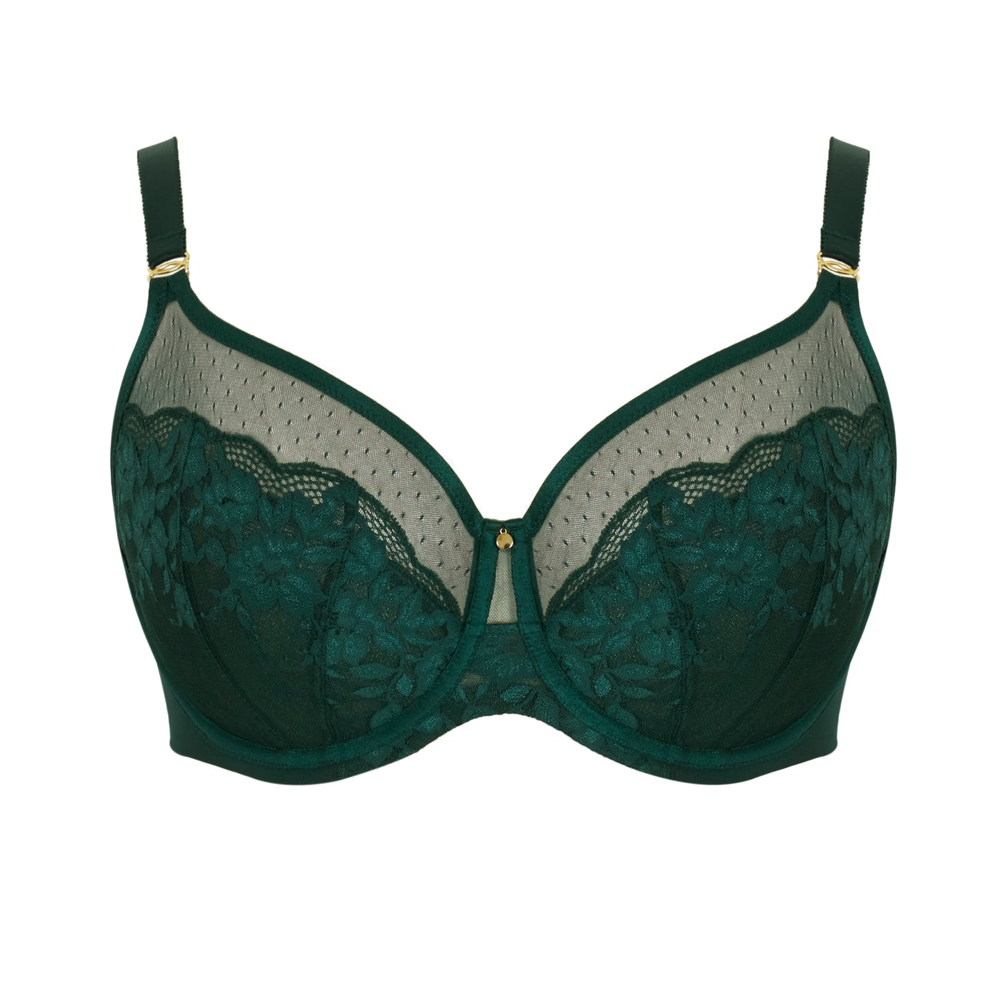 Josephine Full Cup Bra - Forest Green