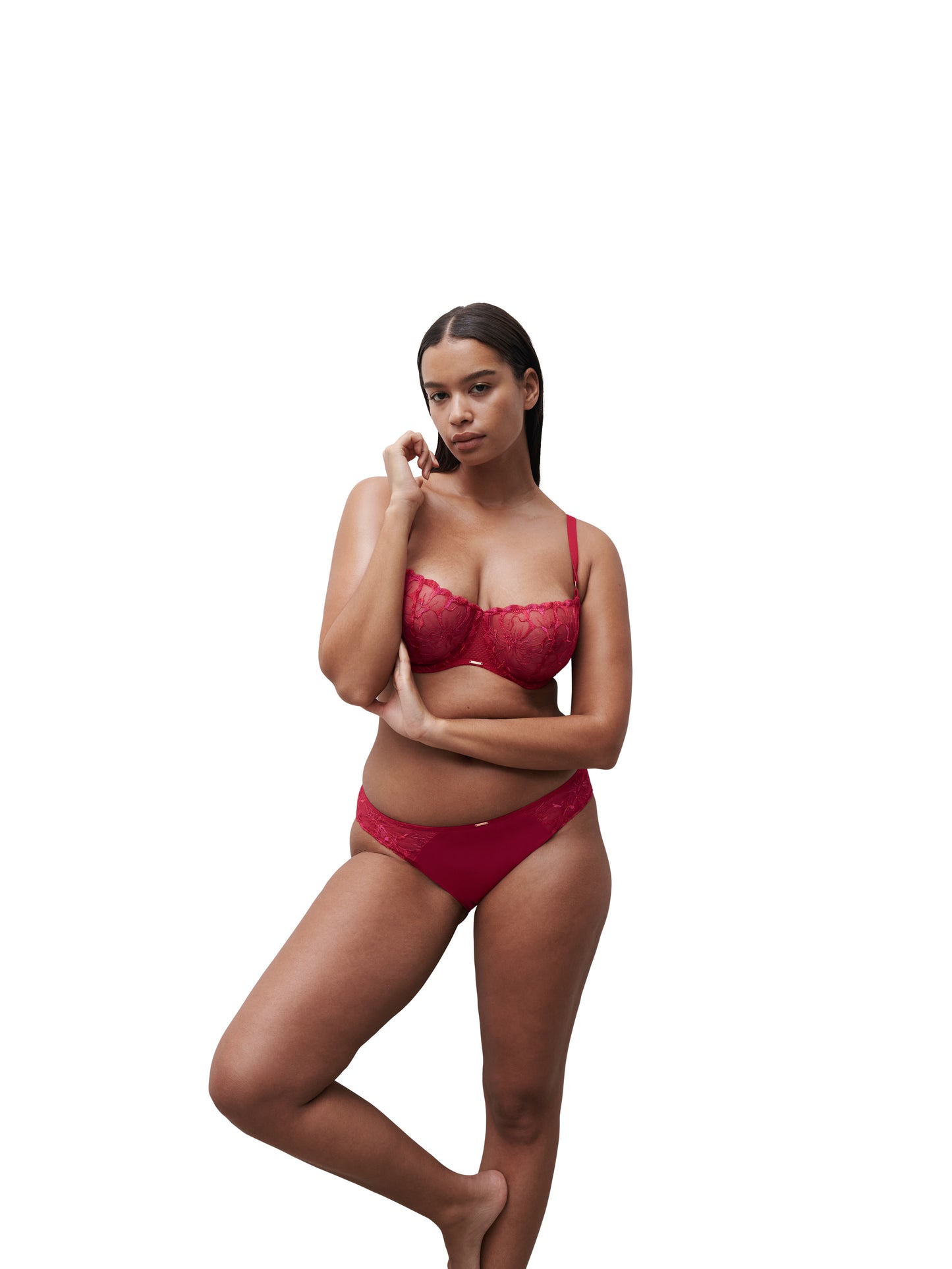 Fleurs Demi Bra - Apple Shades