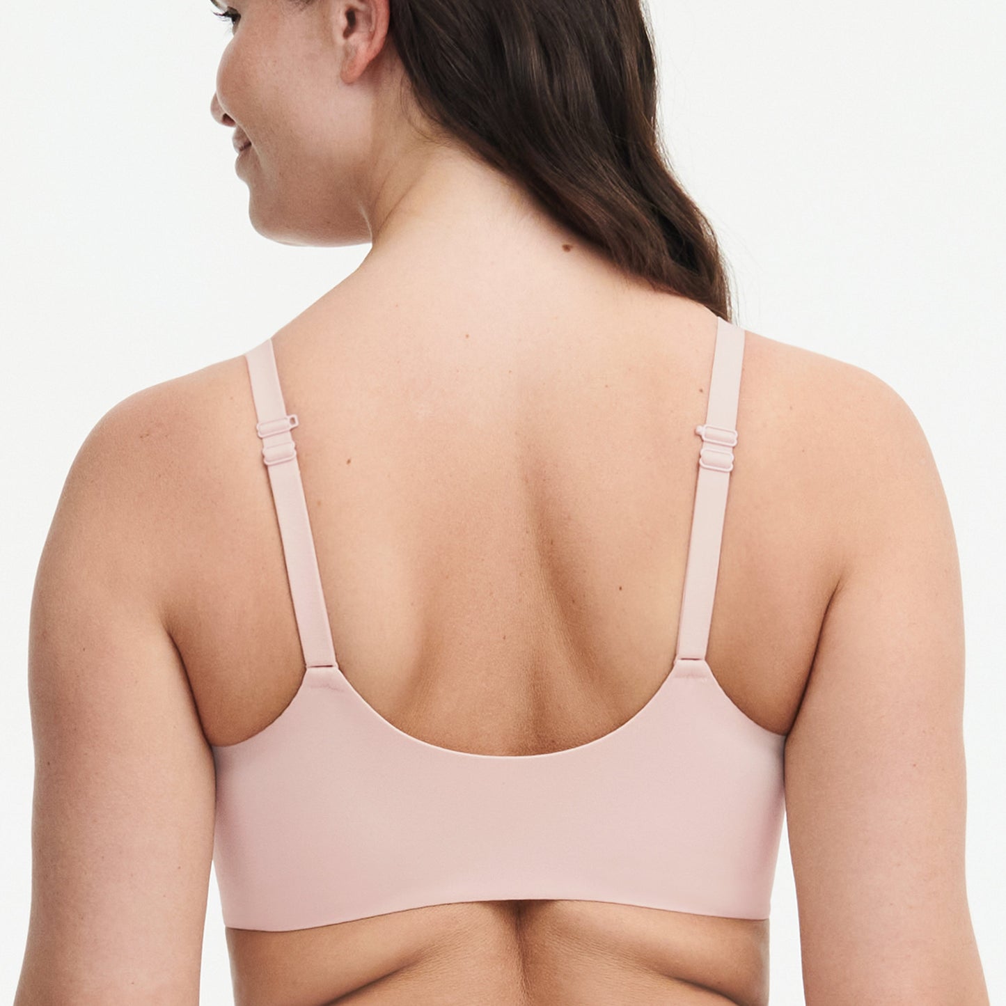 Norah Comfort Front Closure Bra - Nude Rose