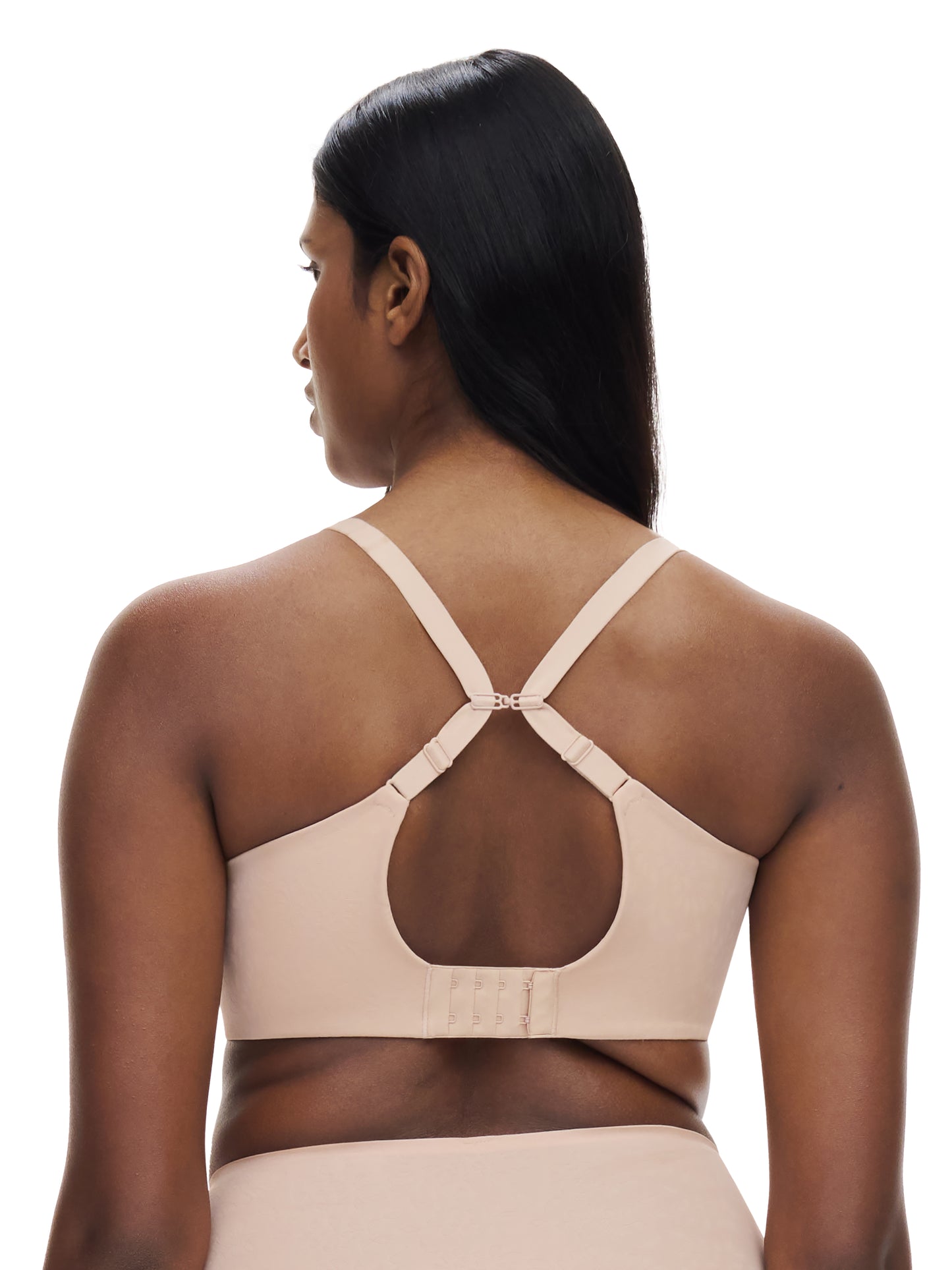 Comfort Chic Back Smoothing T-Shirt Bra - Nude Rose
