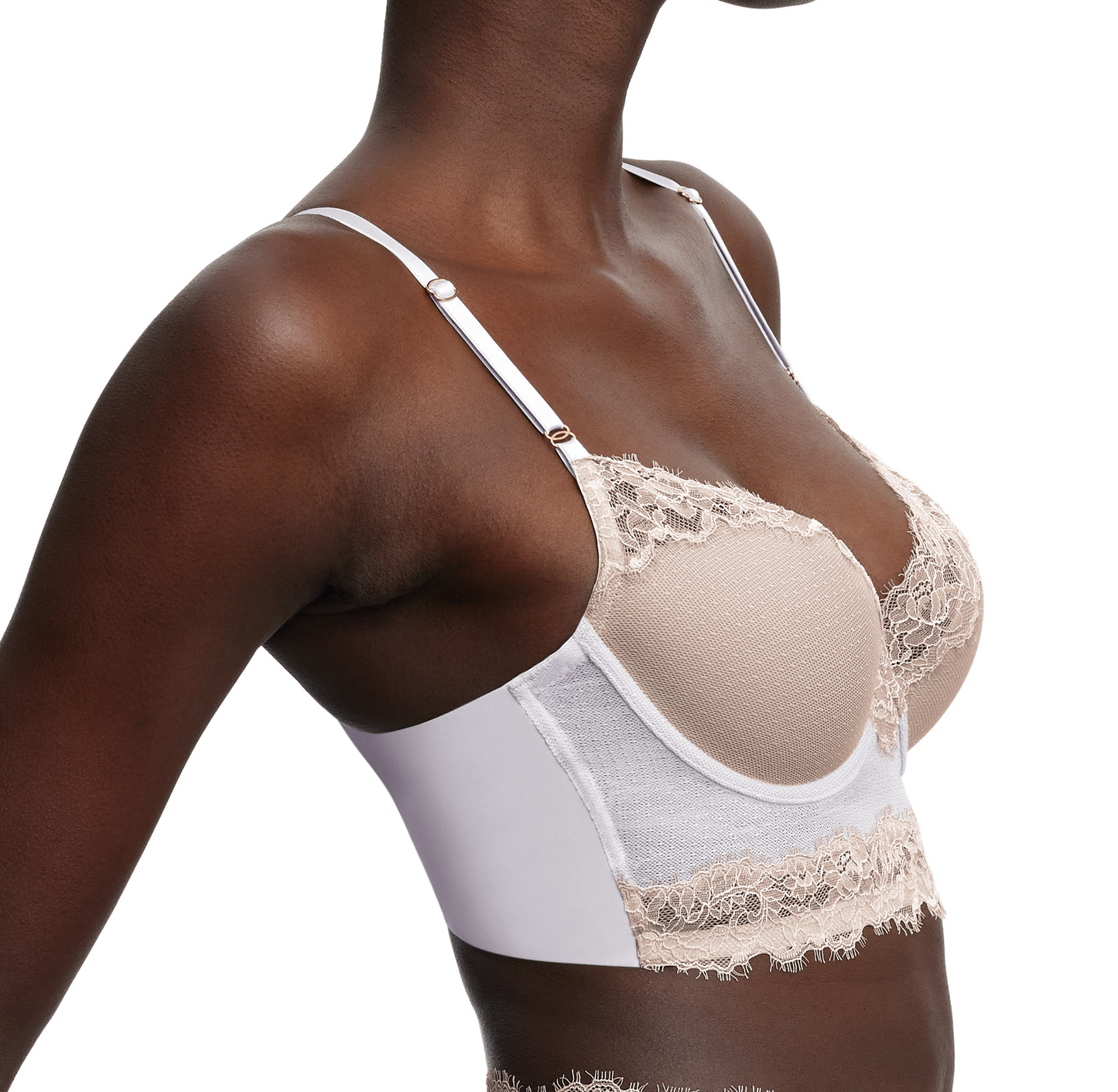 Entice Longline Lace Bra