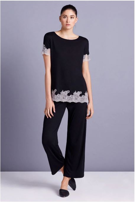 Luxe Shangri-La Short Sleeve PJ Basics