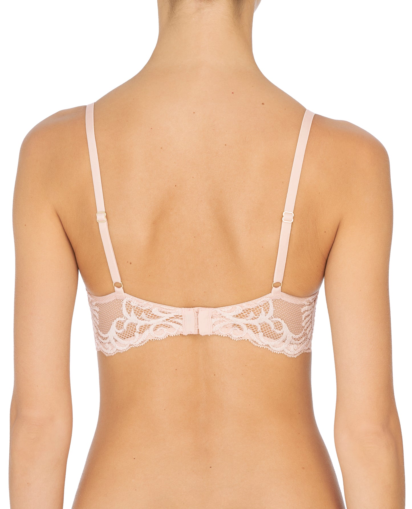 Feathers Contour Plunge - Cameo Rose