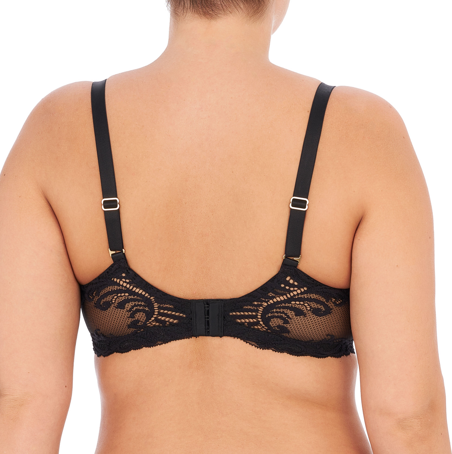 Feathers Contour Underwire Bra - Black