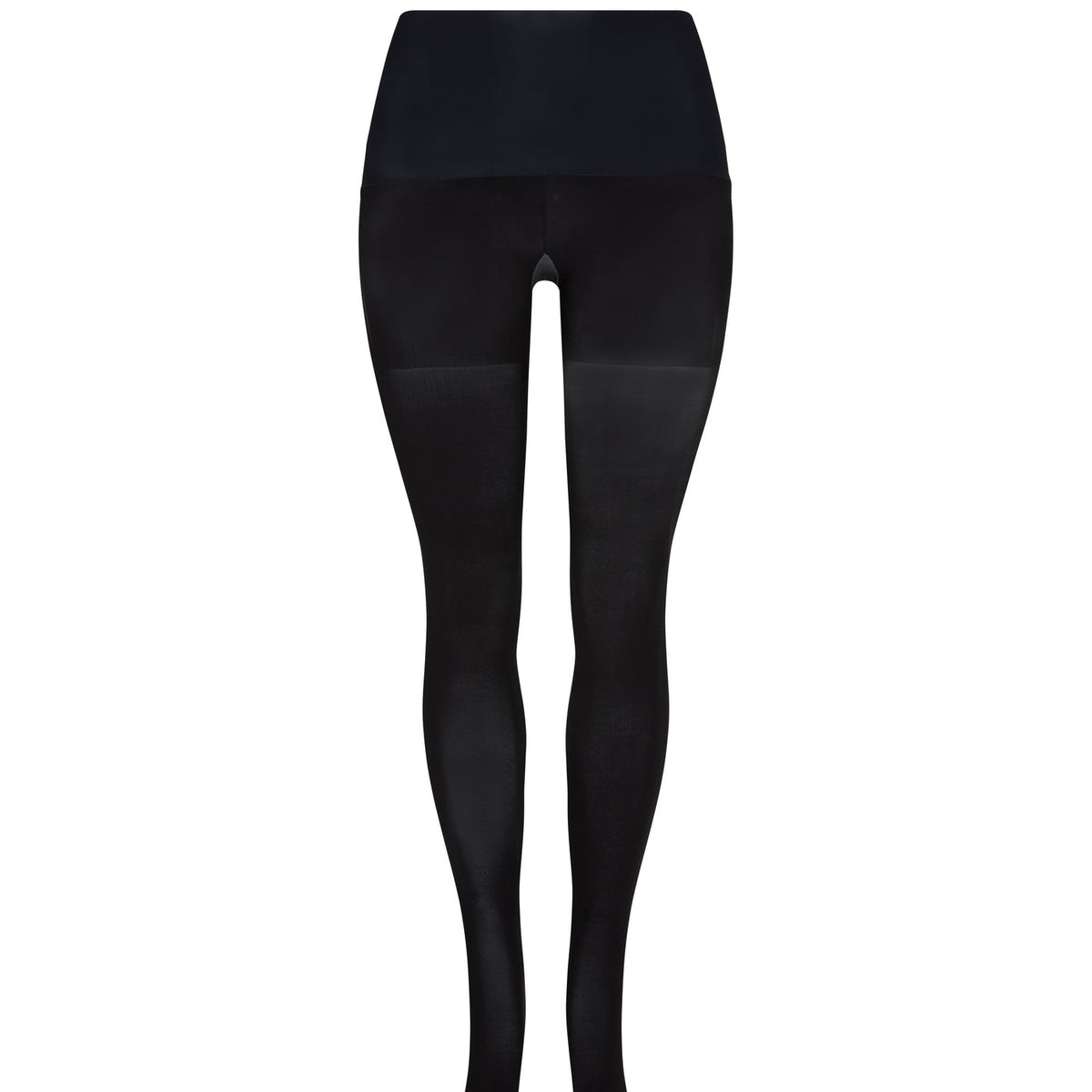Black tights on a white background