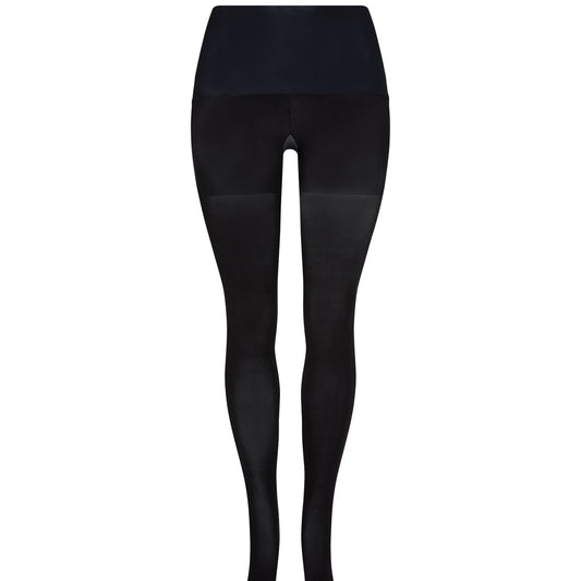 Black tights on a white background