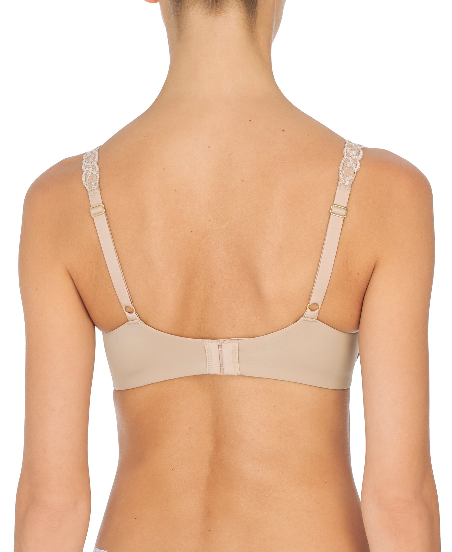 Pure Luxe Custom Coverage Contour Underwire Bra - Cafe