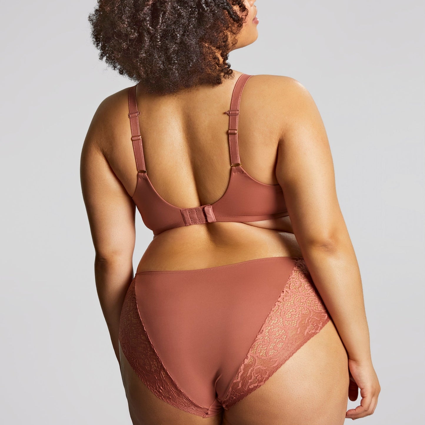 SALE - Estel Deep Panties - Rose Gold