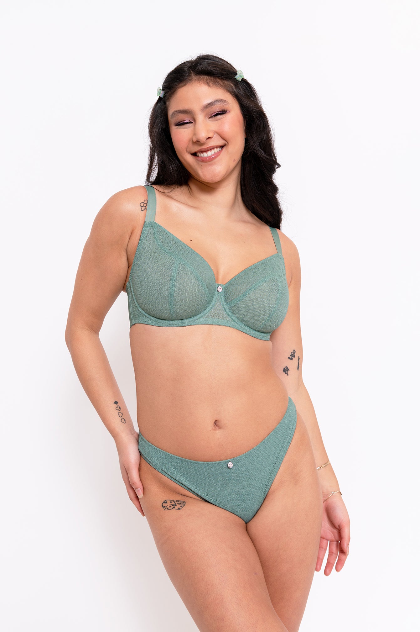 Happy Bum Brazilian Brief Sage Green