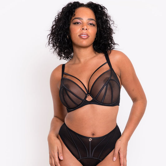 SALE - Senses Plunge Bra - Black