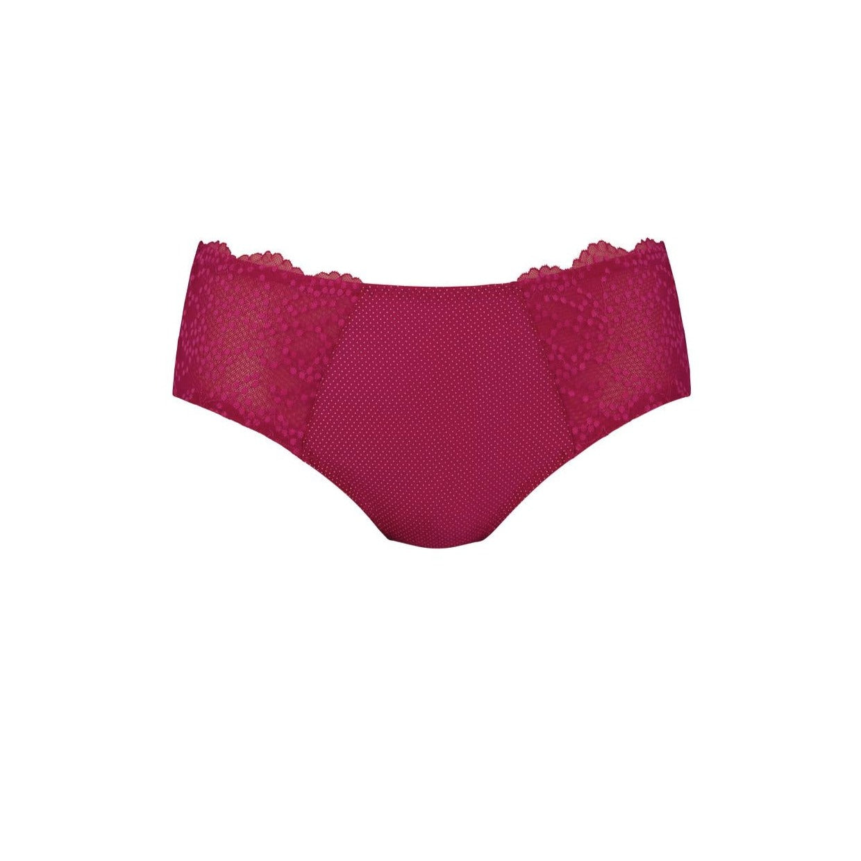 Orely High-Waist briefs - Cherry Red