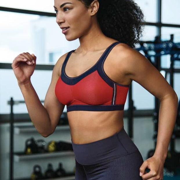 Momentum Sports Bra - Red/Blue