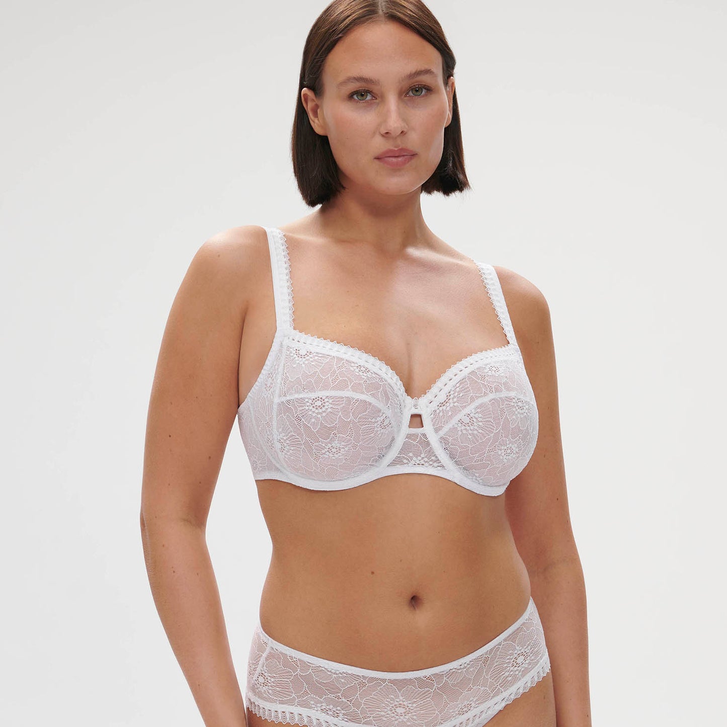 Swing Full Cup Bra - White