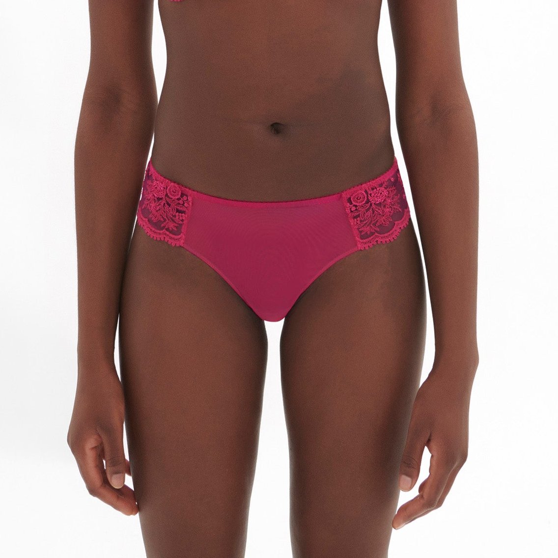 Intrigue Tanga - Disco Pink