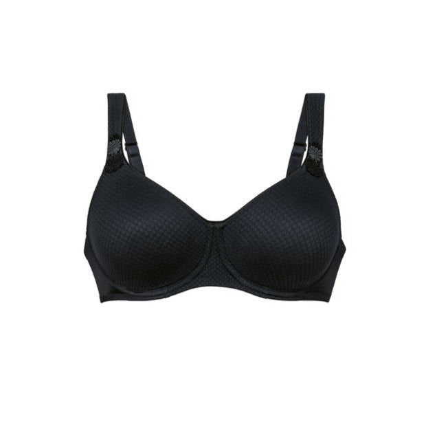 Leni Comfort Wired Bra Moulded - Black