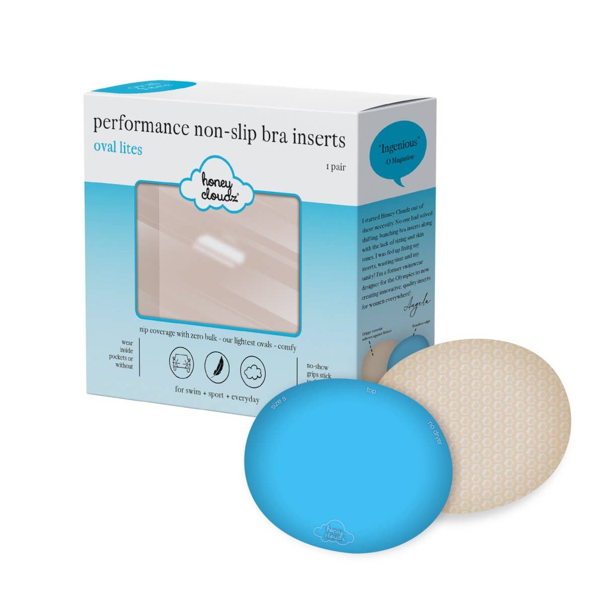 Oval Lites Bra Inserts