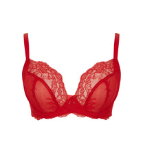 Load image into Gallery viewer, Ana Plunge Bra - Salsa Red
