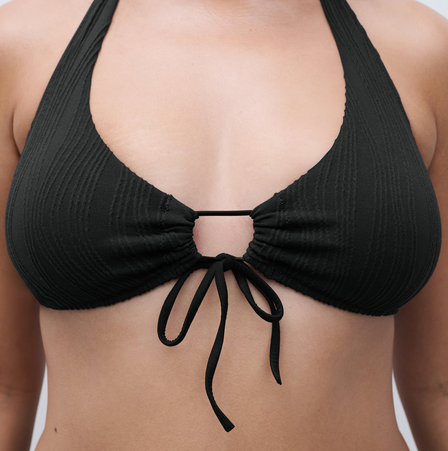Flex Size Wireless Plunge Swim Top