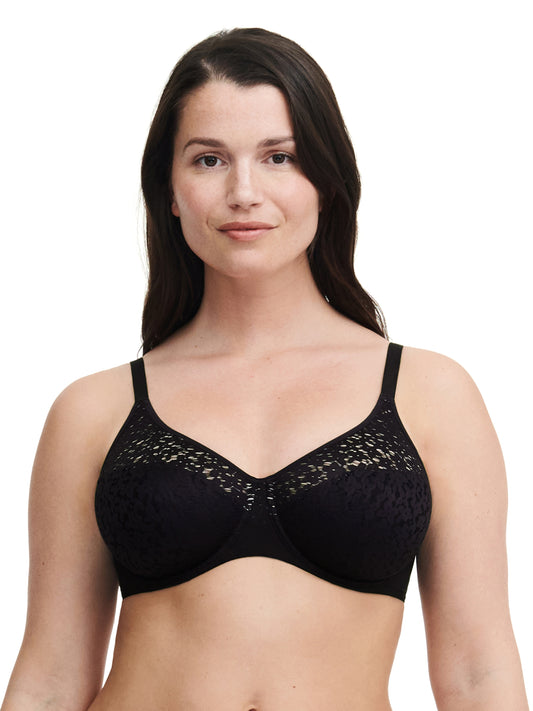 Norah Comfort Underwire Bra - Black