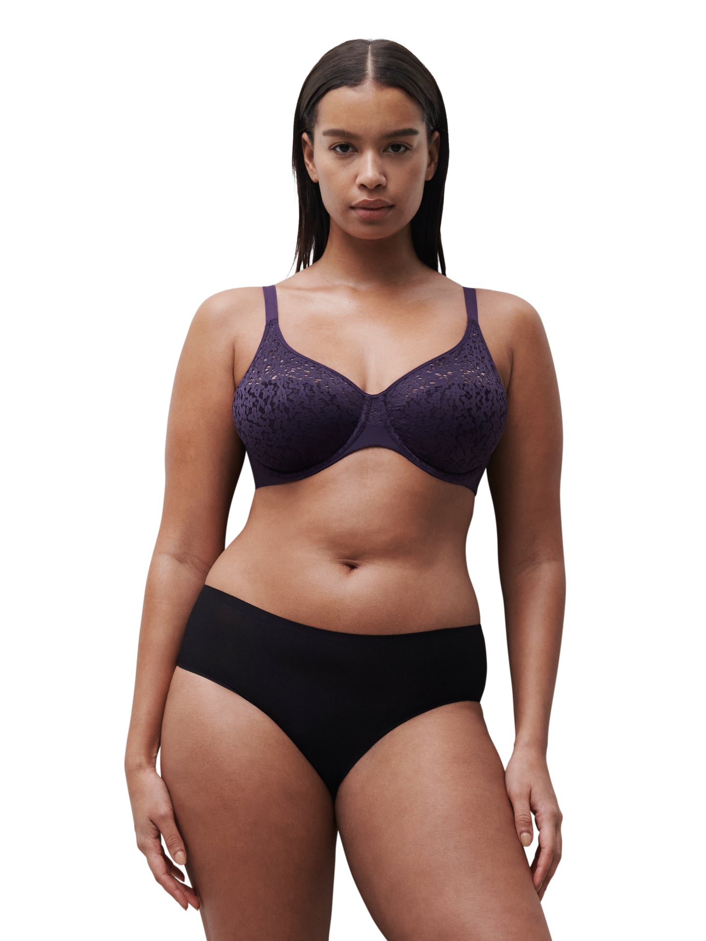 Norah Comfort Underwire Bra - Fatal Violet