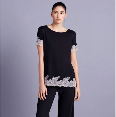 Luxe Shangri-La Short Sleeve PJ Basics