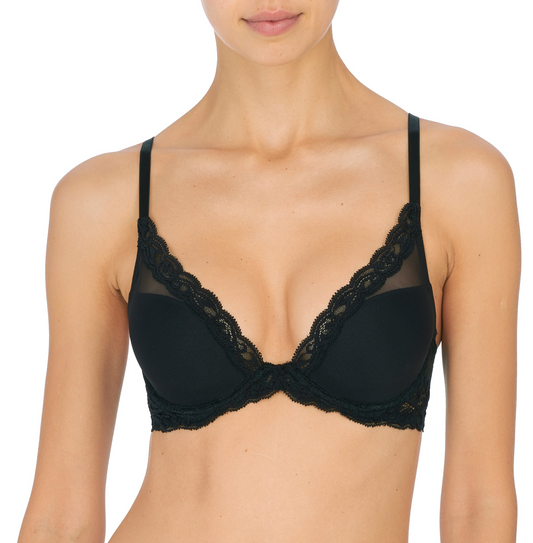 Feathers Contour Plunge - Black
