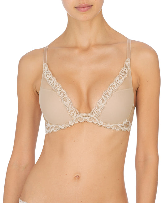 Feathers Contour Plunge - Cafe