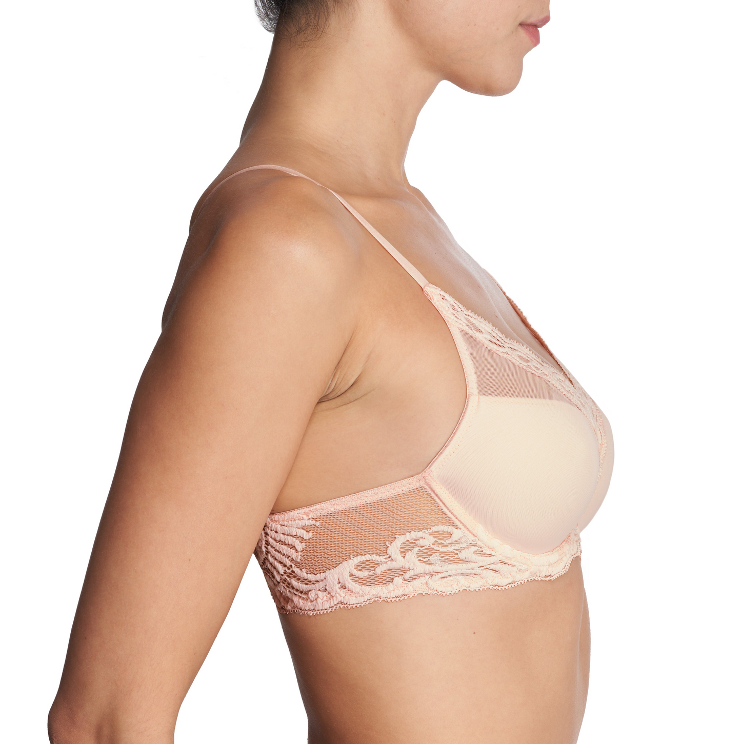 Feathers Contour Plunge - Seashell