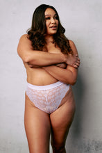 Load image into Gallery viewer, SALE - Lilac Lace High Leg Bikini
