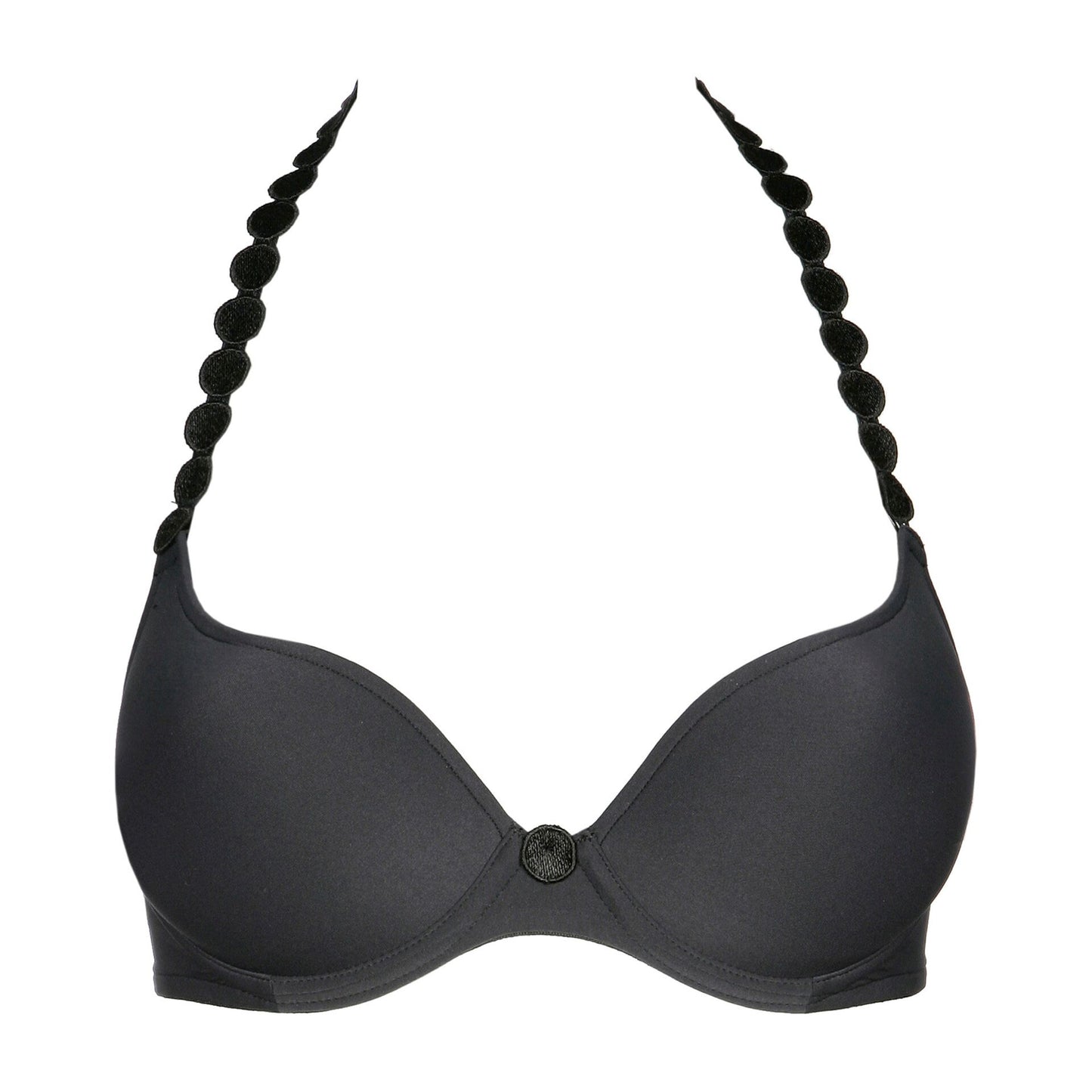 Tom Padded Heartshape Bra - Charcoal