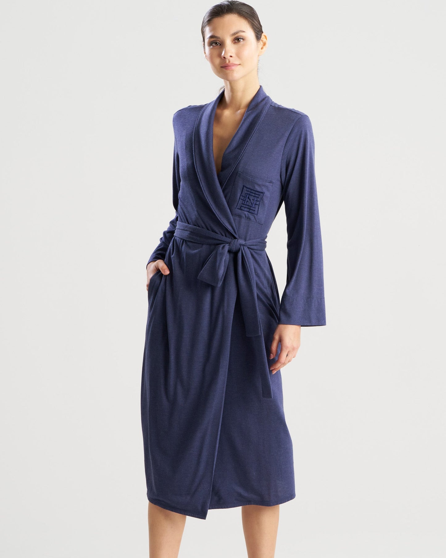 Shangri-La Embroidered Robe