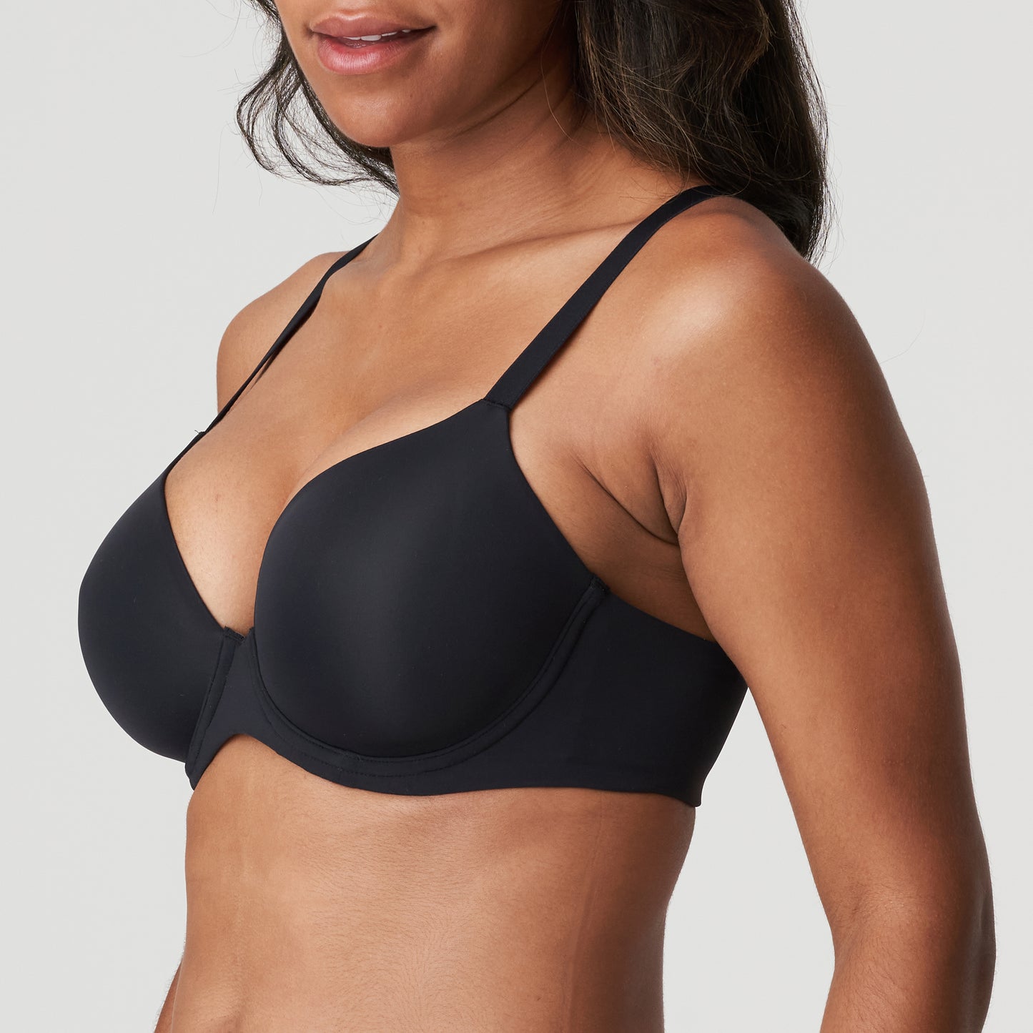 Figuras Spacer Plunge Bra - Charcoal